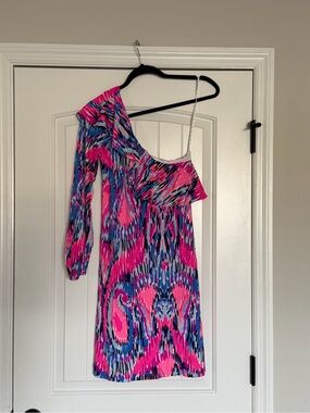 Lilly Pulitizer Women's 1 Arm Long Sleeve Dress Size S